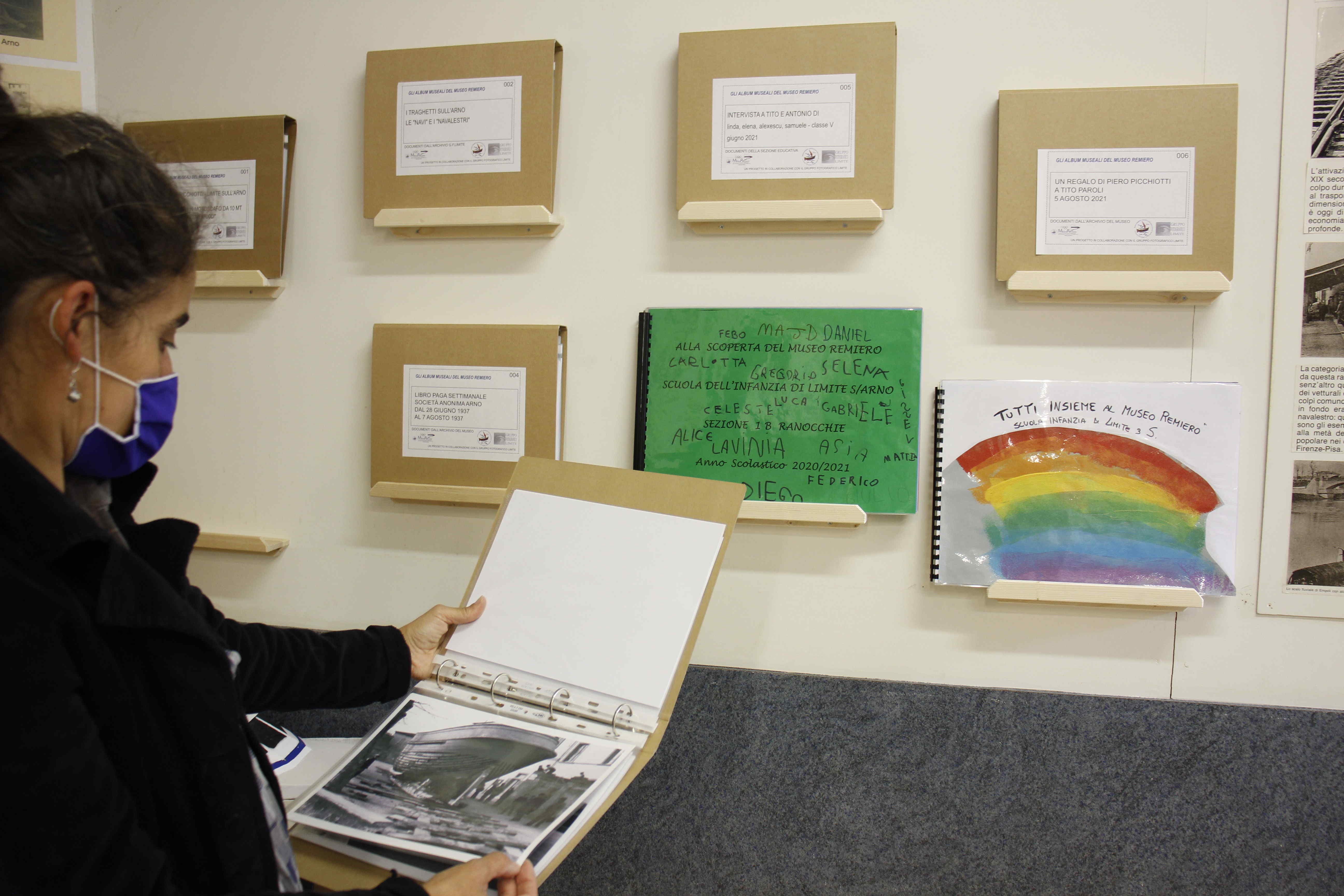 Gli album del Mure: per un allestimento dinamico e una costruzione partecipata della narrazione museale.